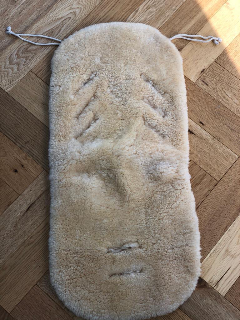 sheepskin pram liner mothercare